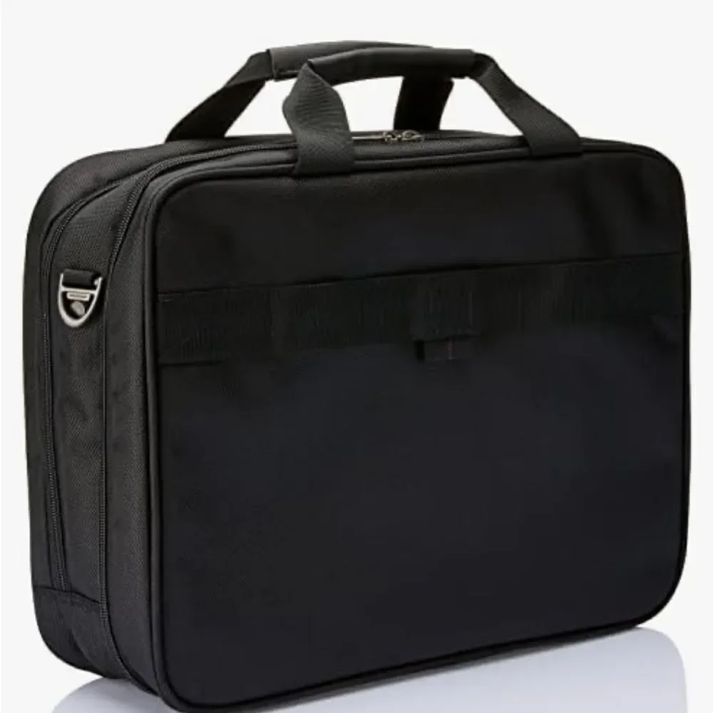 Samsonite luggage 3 Toploader Briefcase,, Polyester, Black, black